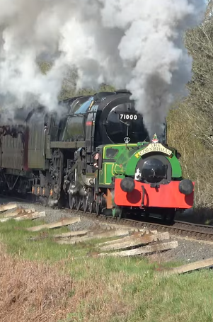 Train Size Disparity Blank Meme Template