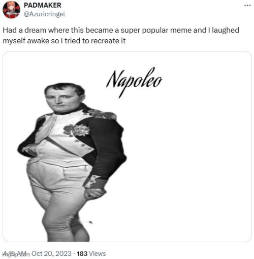 Napoleo | made w/ Imgflip meme maker