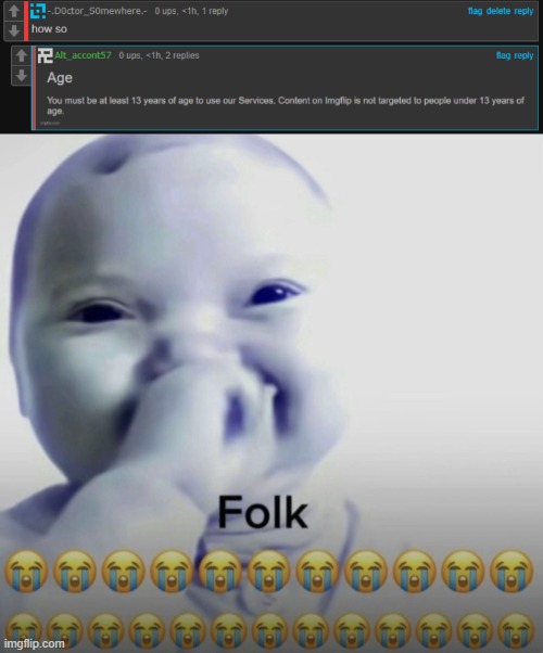 son | image tagged in ai baby folk meme | made w/ Imgflip meme maker