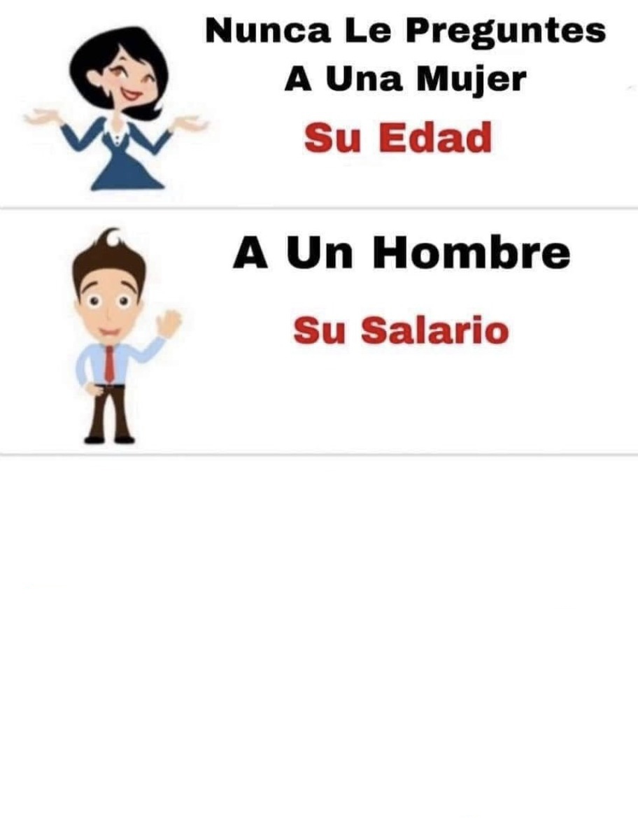 Nunca le preguntes Blank Meme Template