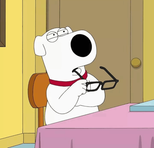 Brian Thinking Blank Meme Template