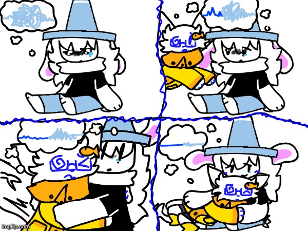 scratched sadness | image tagged in fishcraftcorner | made w/ Imgflip meme maker