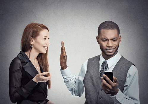 Guy Ignoring Girl Guy Ignoring Girl To Look At Phone Meme Blank Meme Template