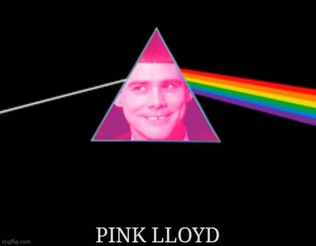 Dumb Side of the Moon | image tagged in dumb and dumber,dark side of the moon,pink floyd,lloyd,classic rock | made w/ Imgflip meme maker