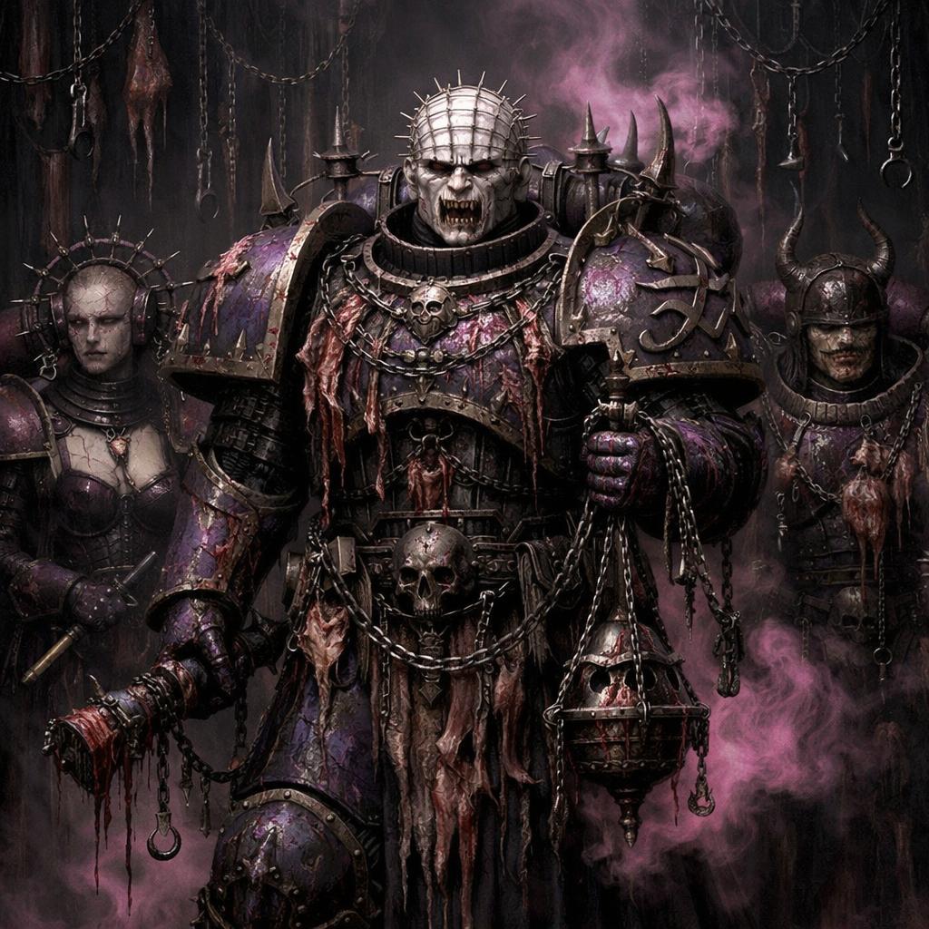 Emperors Children, and Slaanesh Blank Meme Template