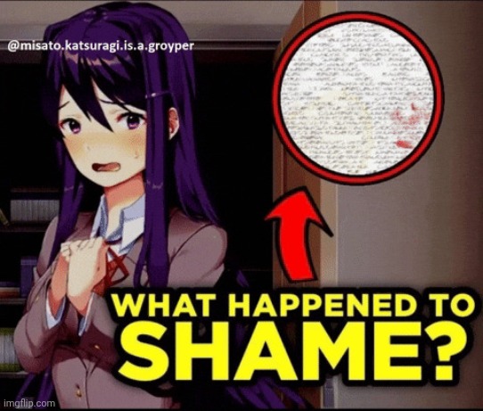 what happened to shame Yuri ddlc | image tagged in what happened to shame yuri ddlc | made w/ Imgflip meme maker