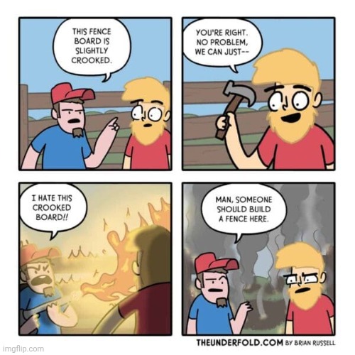 Crooked fence board | image tagged in crooked,fence,board,fences,comics,comics/cartoons | made w/ Imgflip meme maker
