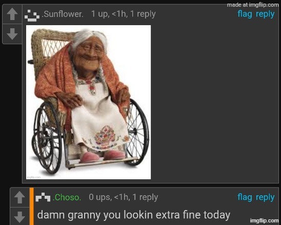 made w/ Imgflip meme maker