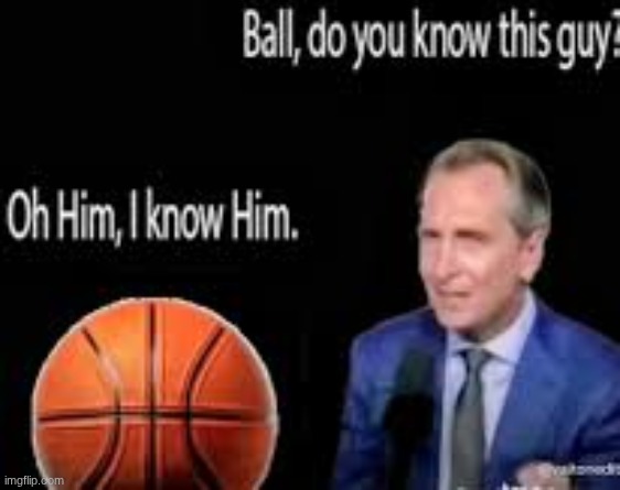 Ball Do You Know This Guy | image tagged in ball do you know this guy | made w/ Imgflip meme maker