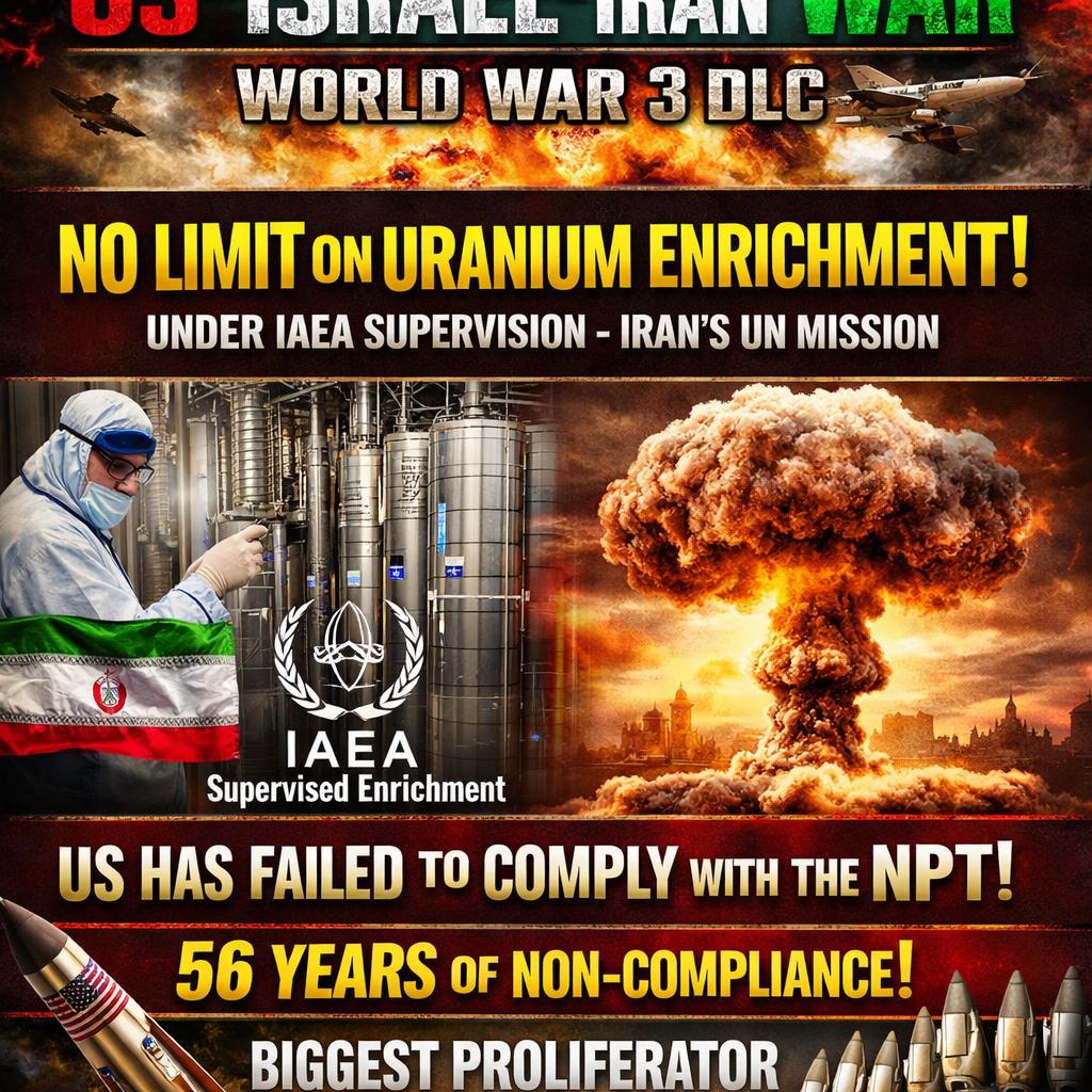 US–Israel–Iran War (World War 3 DLC) Blank Meme Template