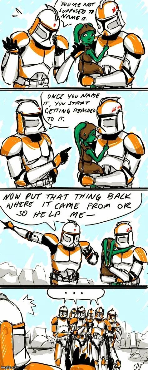 May the Fourth be with you! | image tagged in may the 4th,clone trooper,clone wars,twi'lek,monsters inc,comic | made w/ Imgflip meme maker