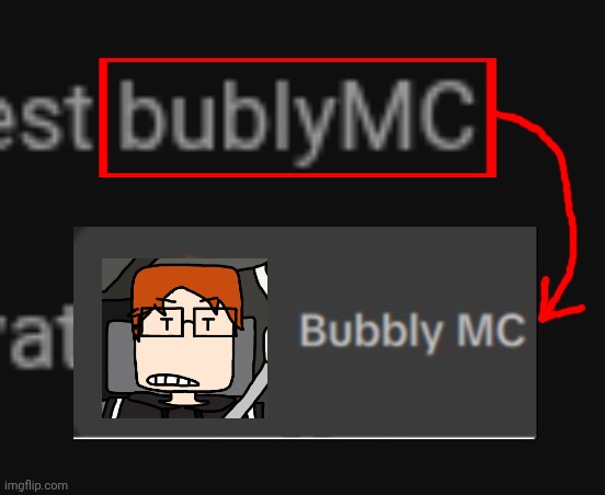 NOT-SO BUBBLY MC NAME SOUNDALIKE!!!! | image tagged in bubbly mc,name soundalikes,mc,moscovio may,random,ads | made w/ Imgflip meme maker