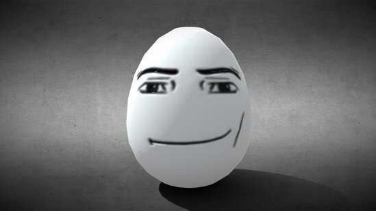 Egg face Blank Meme Template