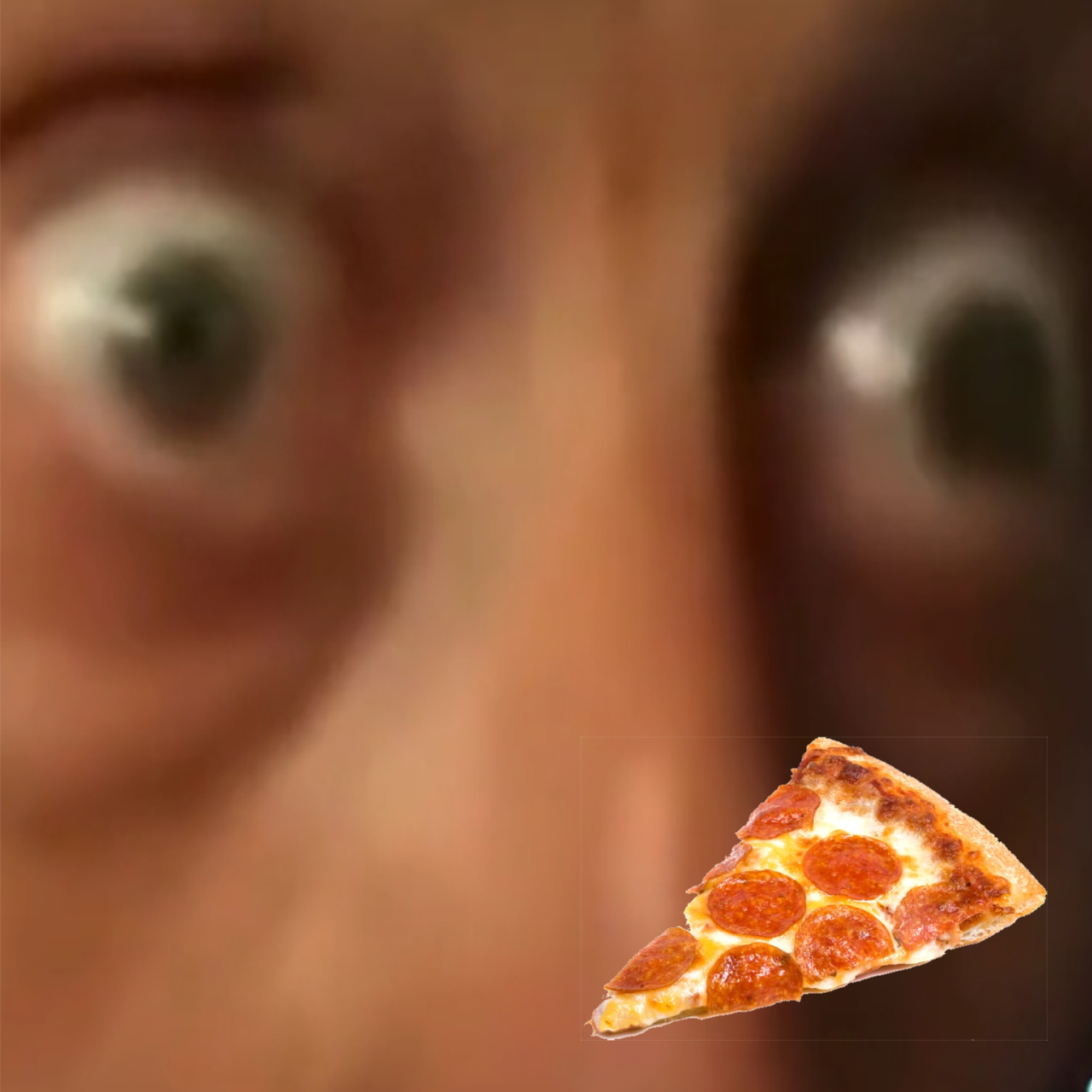 High Quality I see a pizza Blank Meme Template