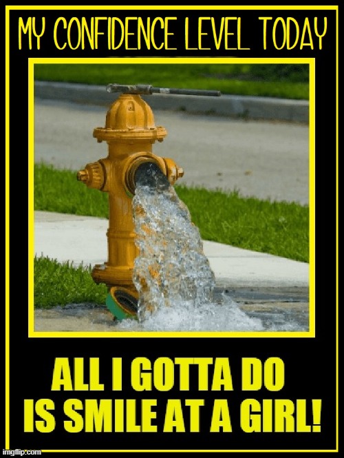 The Legend Lives | image tagged in vince vance,open,fire hydrant,water,gushing,confidence | made w/ Imgflip meme maker
