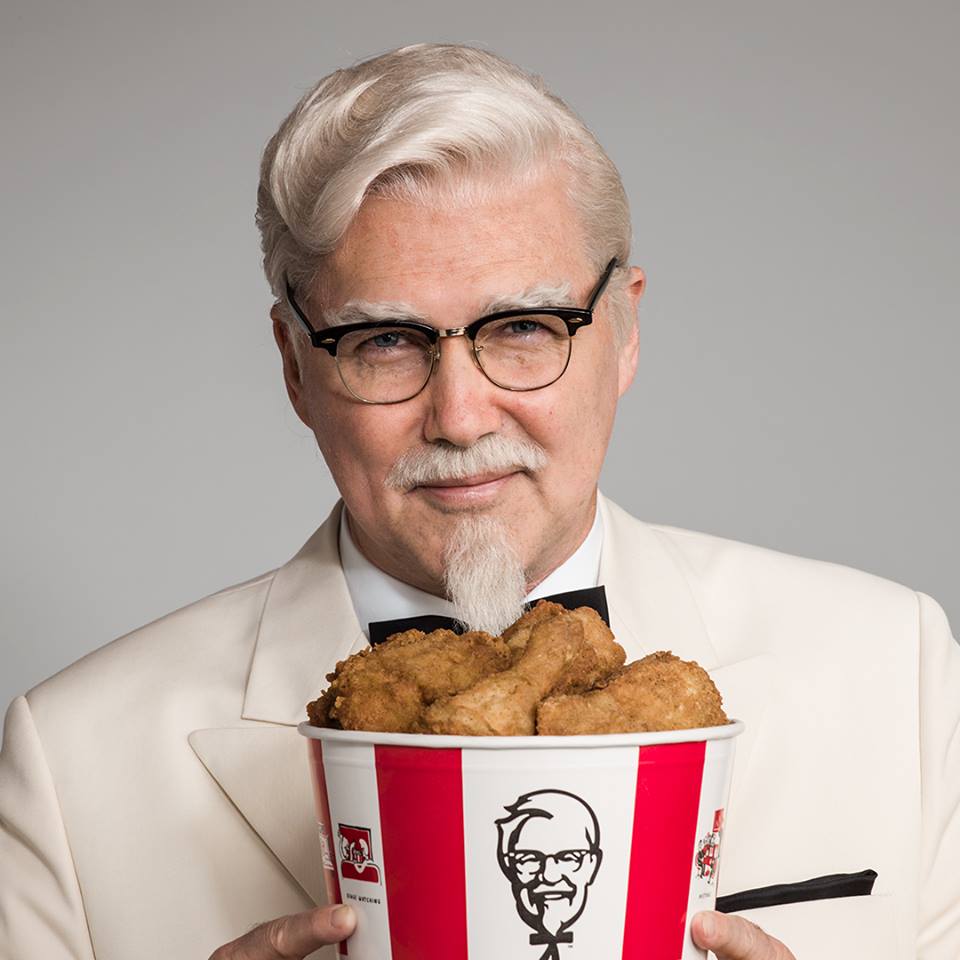 Colonel Sanders Blank Meme Template