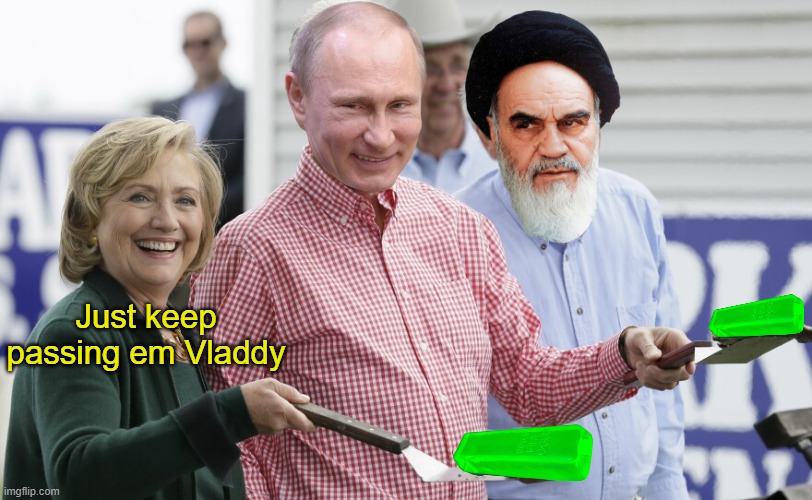Just keep passing em Vladdy | made w/ Imgflip meme maker