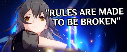 Stelle rules are made to be broken Blank Meme Template