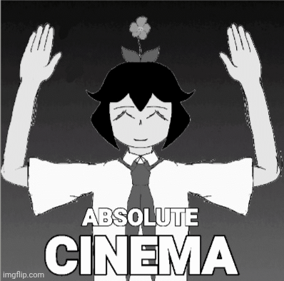 Absolute cinema | image tagged in gifs,absolute cinema | made w/ Imgflip images-to-gif maker