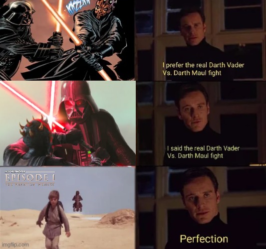 Maul Shadow Lord meme | image tagged in memes,darth maul,darth vader,shows,movies,tv shows | made w/ Imgflip meme maker