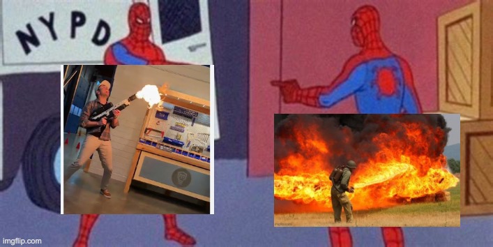 multiple spidermans | image tagged in multiple spidermans | made w/ Imgflip meme maker