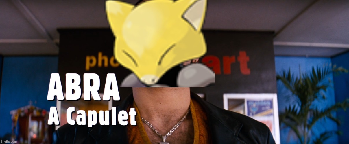 image tagged in pokemon,romeo and juliet | made w/ Imgflip meme maker