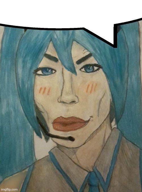 image tagged in hatsune mewku | made w/ Imgflip meme maker