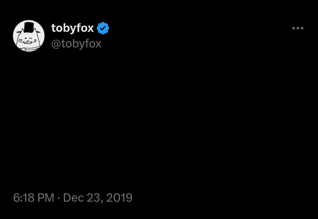 TobyFox post 2 Blank Meme Template