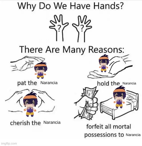 the real reason why we have hands | Narancia; Narancia; Narancia; Narancia | image tagged in why do we have hands all blank,tomonui narancia,jojo's bizarre adventure | made w/ Imgflip meme maker
