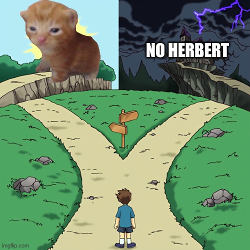 herbert | no herbert | image tagged in castle 2 ways,herbert | made w/ Imgflip meme maker