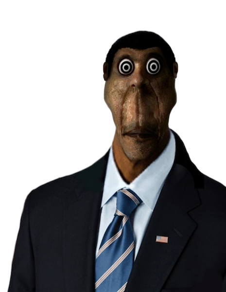 Obunga with Crazy eyes Blank Meme Template