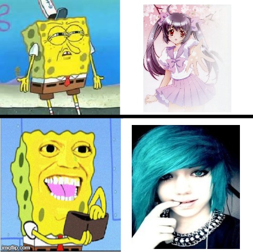 Me if i had to spend money on someone: | image tagged in spongebob money meme,why am i doing this | made w/ Imgflip meme maker