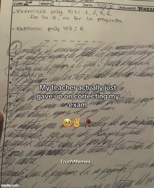 bro's handwriting is worse than me | image tagged in writing | made w/ Imgflip meme maker