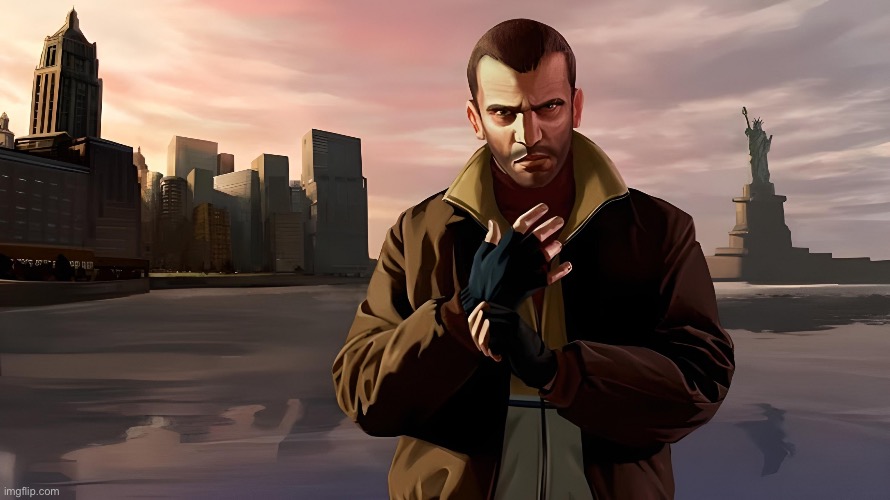 Niko Bellic | image tagged in niko bellic | made w/ Imgflip meme maker