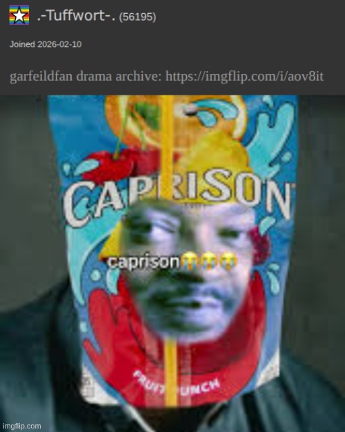 image tagged in caprison | made w/ Imgflip meme maker