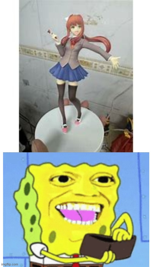 Ad | image tagged in ddlc | made w/ Imgflip meme maker