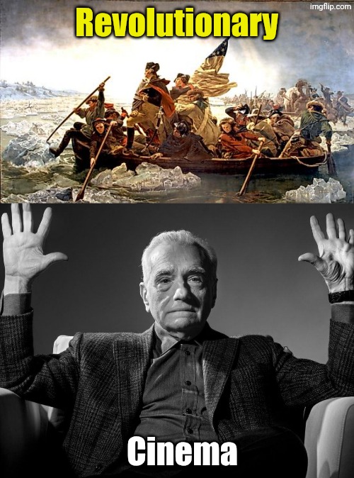 Last one in the boat's a rotten Tory! | Revolutionary; Cinema | image tagged in absolute cinema | made w/ Imgflip meme maker