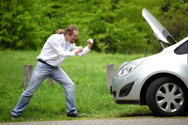 Broken down car Blank Meme Template