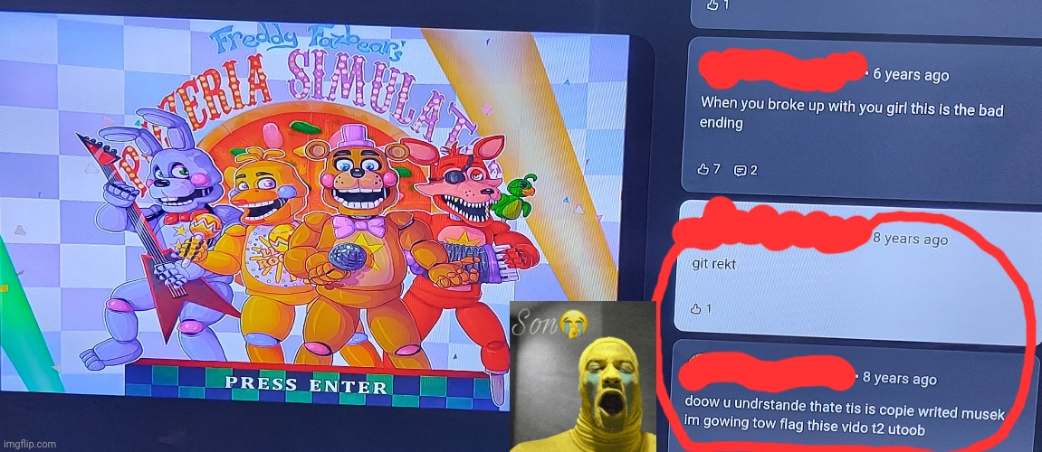 Children | image tagged in gen alpha,child,fnaf 6,fnaf,youtube | made w/ Imgflip meme maker