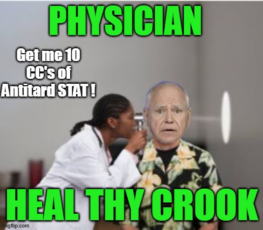 heal thy crook | made w/ Imgflip meme maker
