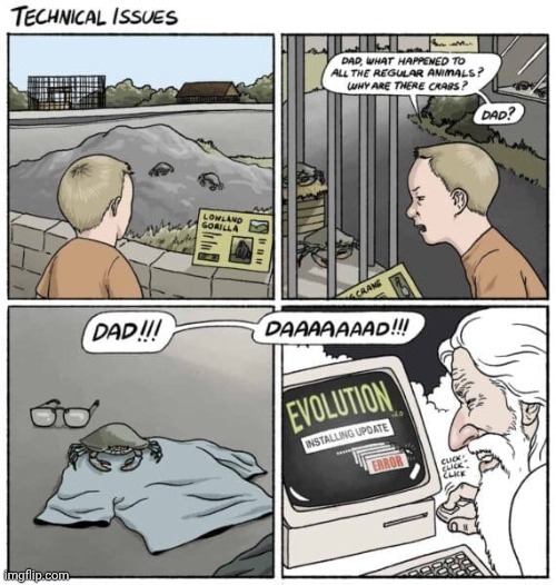 Crabs | image tagged in crabs,crab,animals,comics,comics/cartoons,gorilla | made w/ Imgflip meme maker