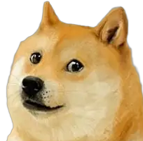 Doge head Meme Template