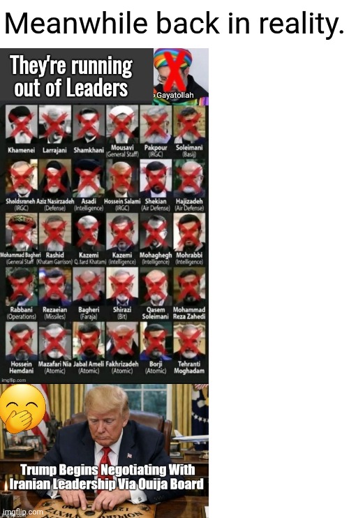 Meanwhile back in reality. | image tagged in blank white template,memes,drake hotline bling | made w/ Imgflip meme maker
