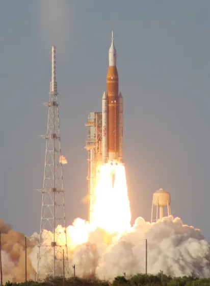 High Quality Artemis 2 Launch Blank Meme Template