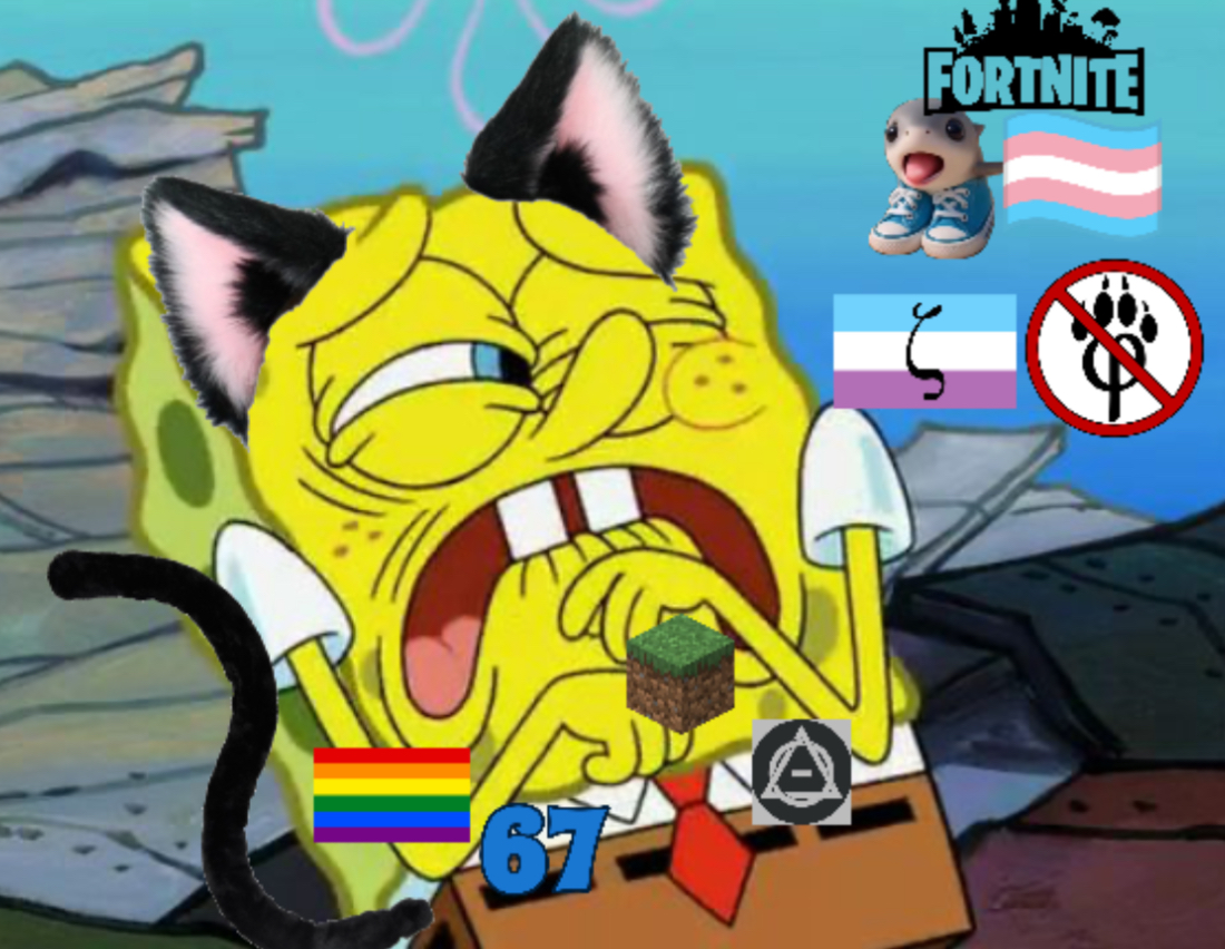 Cringe Kid reacts to peak Blank Meme Template