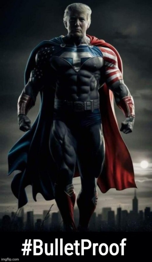 image tagged in trump superhero | made w/ Imgflip meme maker