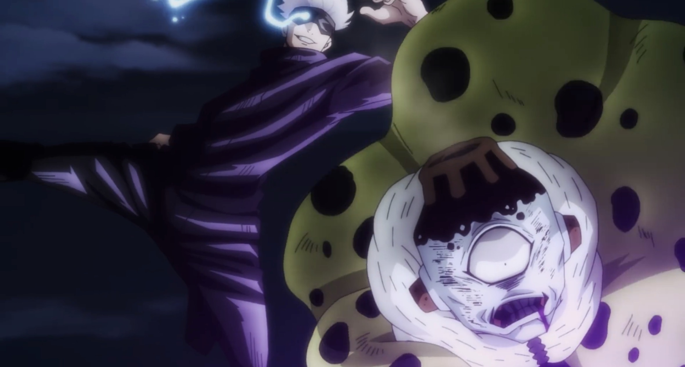 Gojo kick Blank Meme Template