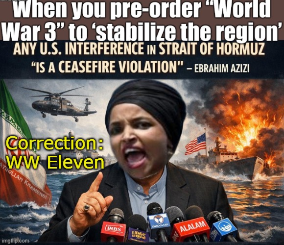 Correction:
WW Eleven | made w/ Imgflip meme maker