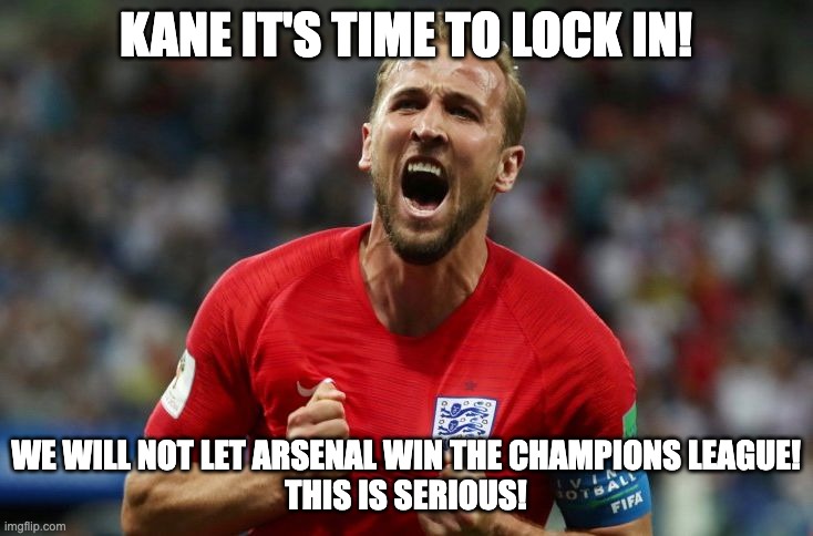 PLEASE LORD PLEASE I'm on my knees and beggin' | Kane it's time to lock in! WE WILL NOT LET ARSENAL WIN THE CHAMPIONS LEAGUE!
THIS IS SERIOUS! | image tagged in football,ucl,champions league,bayern,arsenal,harry kane | made w/ Imgflip meme maker