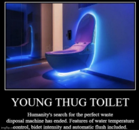 young thug toilet | made w/ Imgflip meme maker